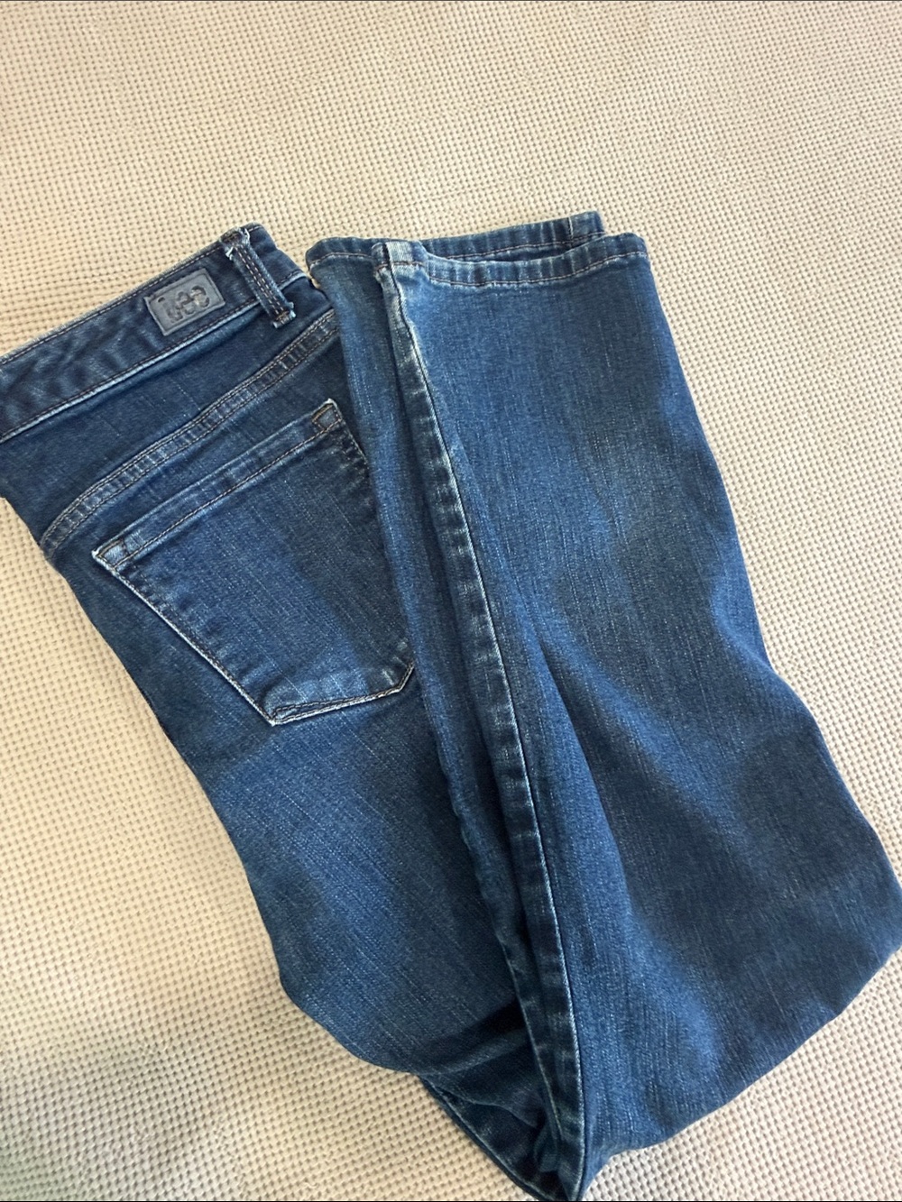 Lee Women's Dark Blue Flared Jeans